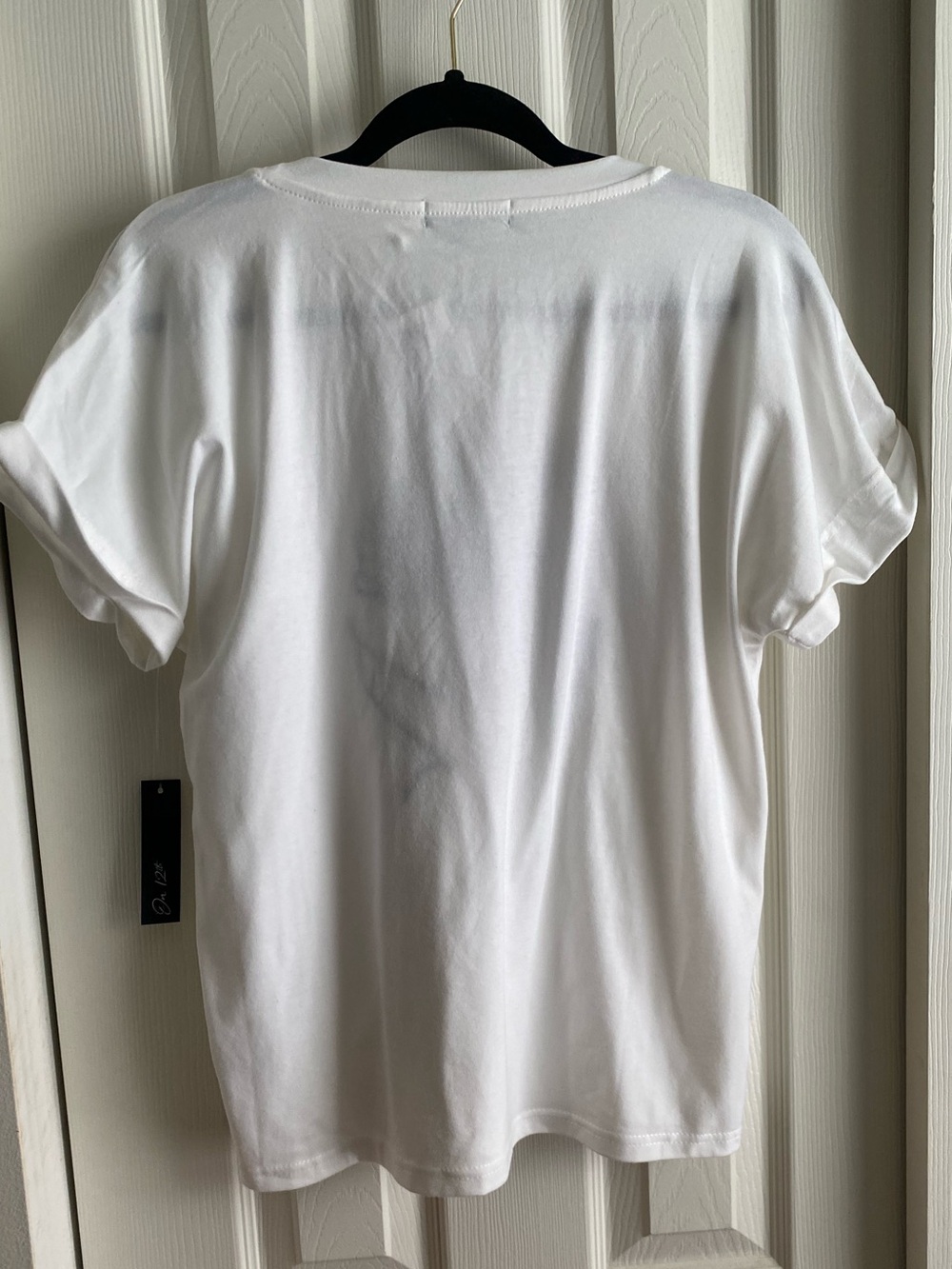 Women’s Graphic Tee-Floral Line Art